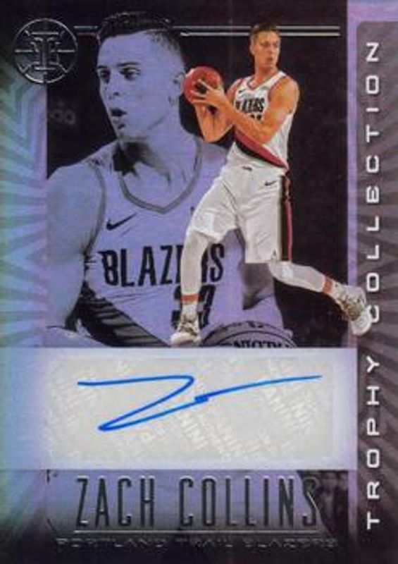2019 Illusions #TC-ZCL Trophy Collection Signatures