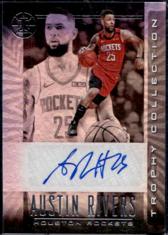 2019 Illusions #TC-ARV Trophy Collection Signatures