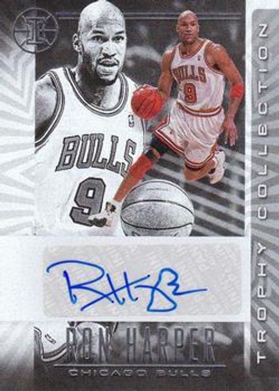 Ron Harper 2019 Illusions #TC-RHP Trophy Collection Signatures RAW