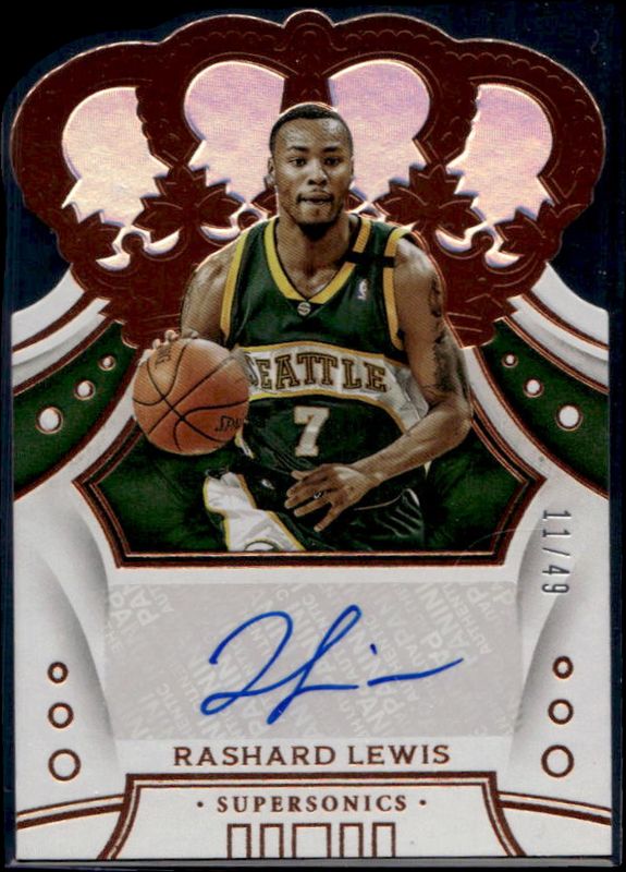 2019 Crown Royale #CA-RLW Crown Autographs /49