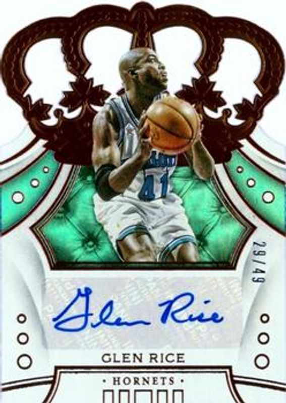 2019 Crown Royale #CA-GRC Crown Autographs /49