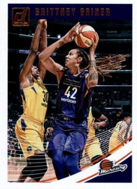 Brittney Griner 2019 Donruss WNBA #37 Base RAW