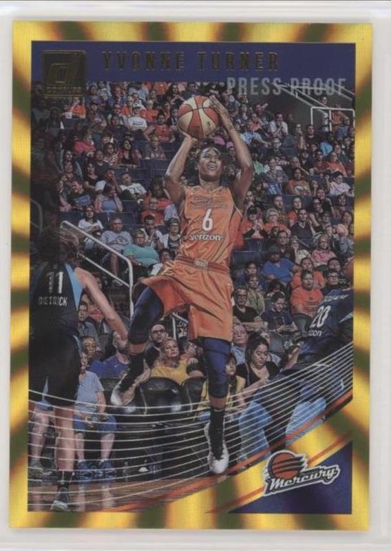 2019 Donruss WNBA #8 Gold Laser Press Proof /10