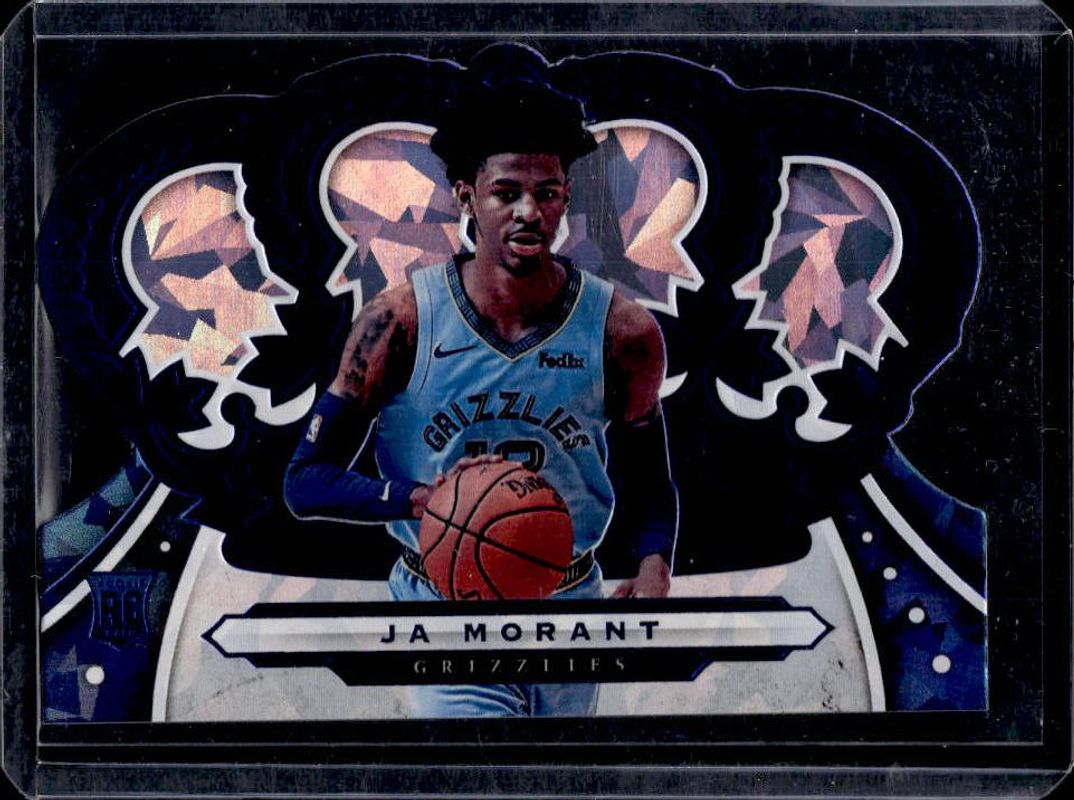Ja Morant 2019 Crown Royale #29 Crystal Blue /99 Rookie RAW