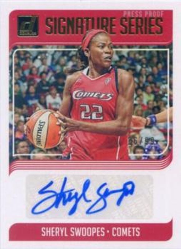 2019 Donruss WNBA #SS-SSW Signatures Series - Press Proof /199