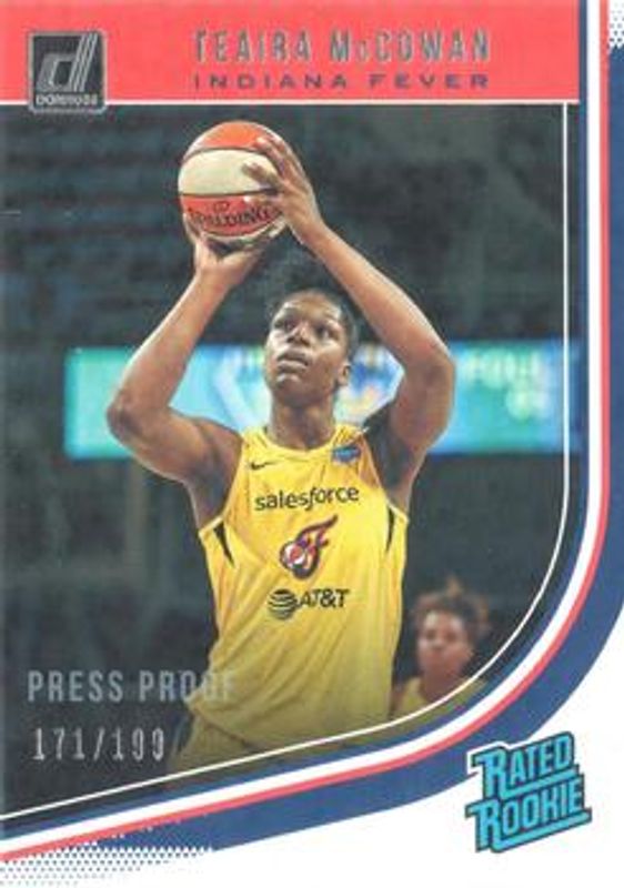 2019 Donruss WNBA #92 Silver Press Proof /199