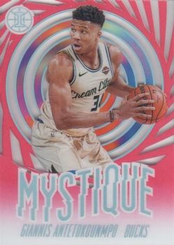 Giannis Antetokounmpo 2019 Illusions #6 Mystique - Pink RAW