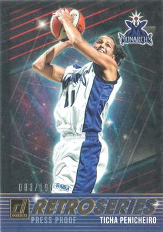 2019 Donruss WNBA #3 Retro Series - Press Proof /199