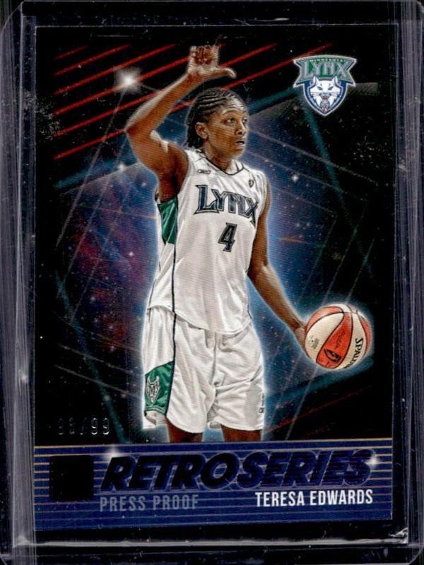 2019 Donruss WNBA #8 Retro Series - Press Proof Purple /99