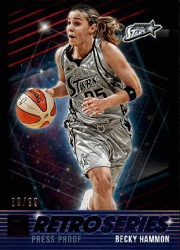 2019 Donruss WNBA #7 Retro Series - Press Proof Purple /99