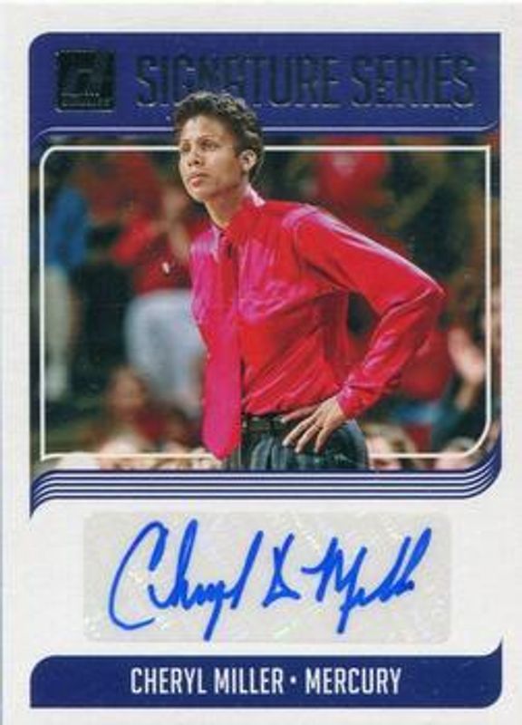 2019 Donruss WNBA #SS-CML Signatures Series