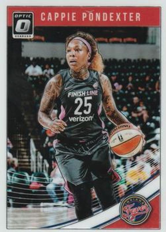Cappie Pondexter 2019 Donruss WNBA #71 Optic RAW