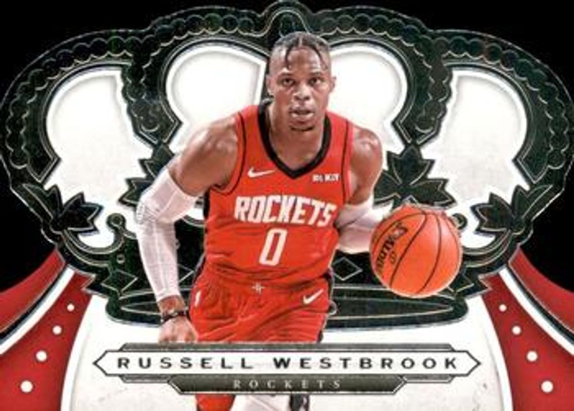 Russell Westbrook 2019 Crown Royale #8 Base RAW