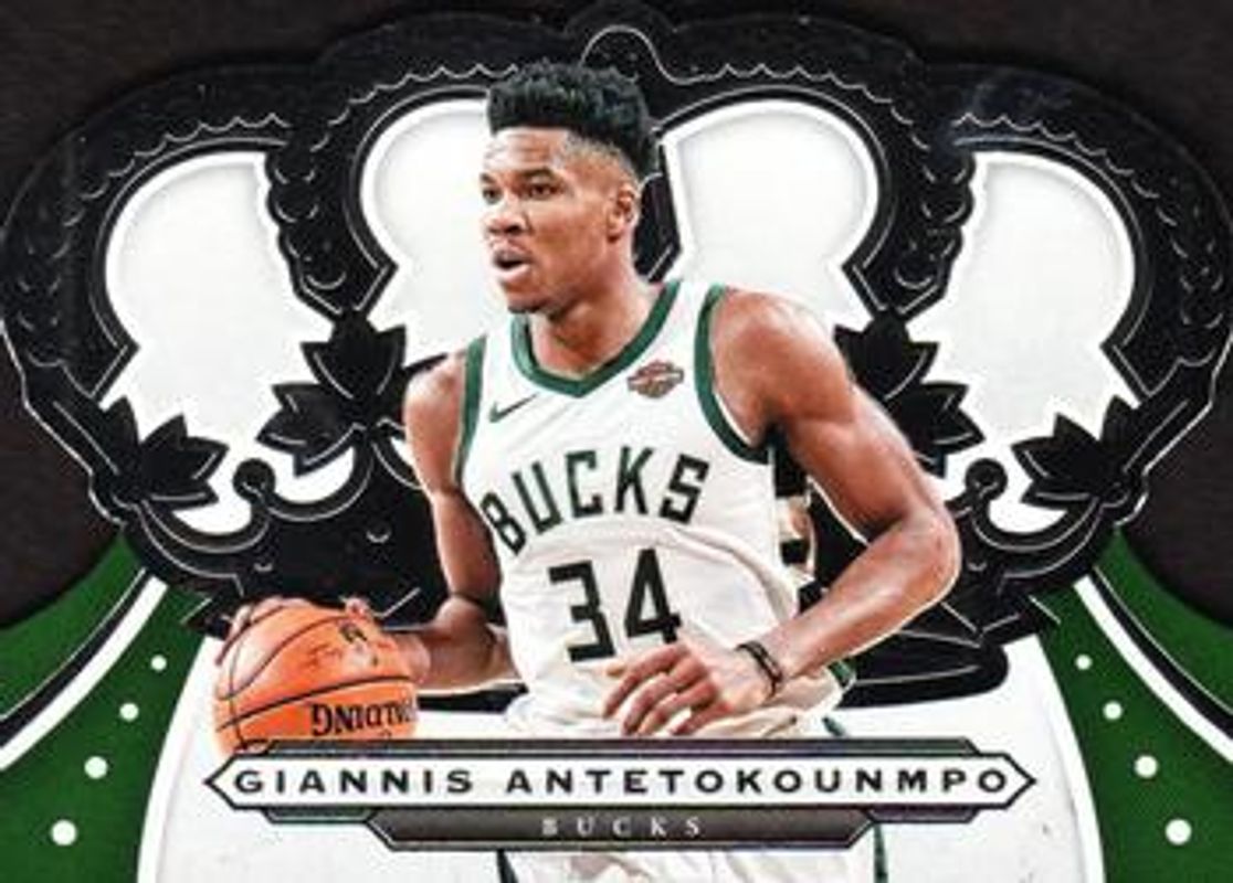 Giannis Antetokounmpo 2019 Crown Royale #30 Base RAW
