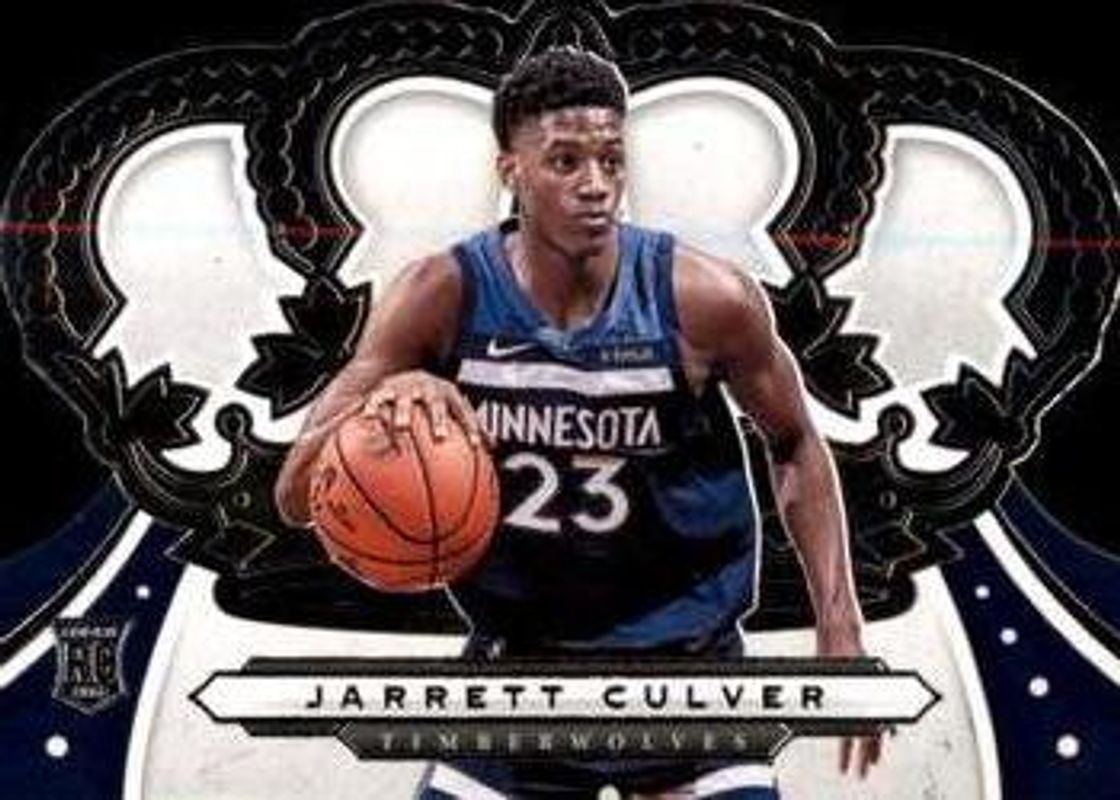 Jarrett Culver 2019 Crown Royale #59 Base Rookie RAW
