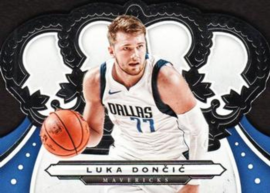 Luka Doncic 2019 Crown Royale #95 Base RAW