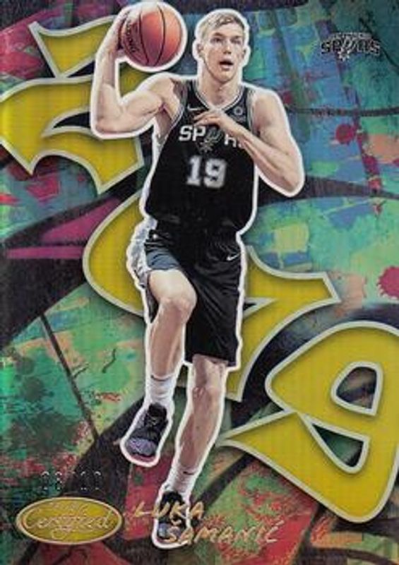 2019 Certified #20 2019 Graffiti - Mirror Gold /10