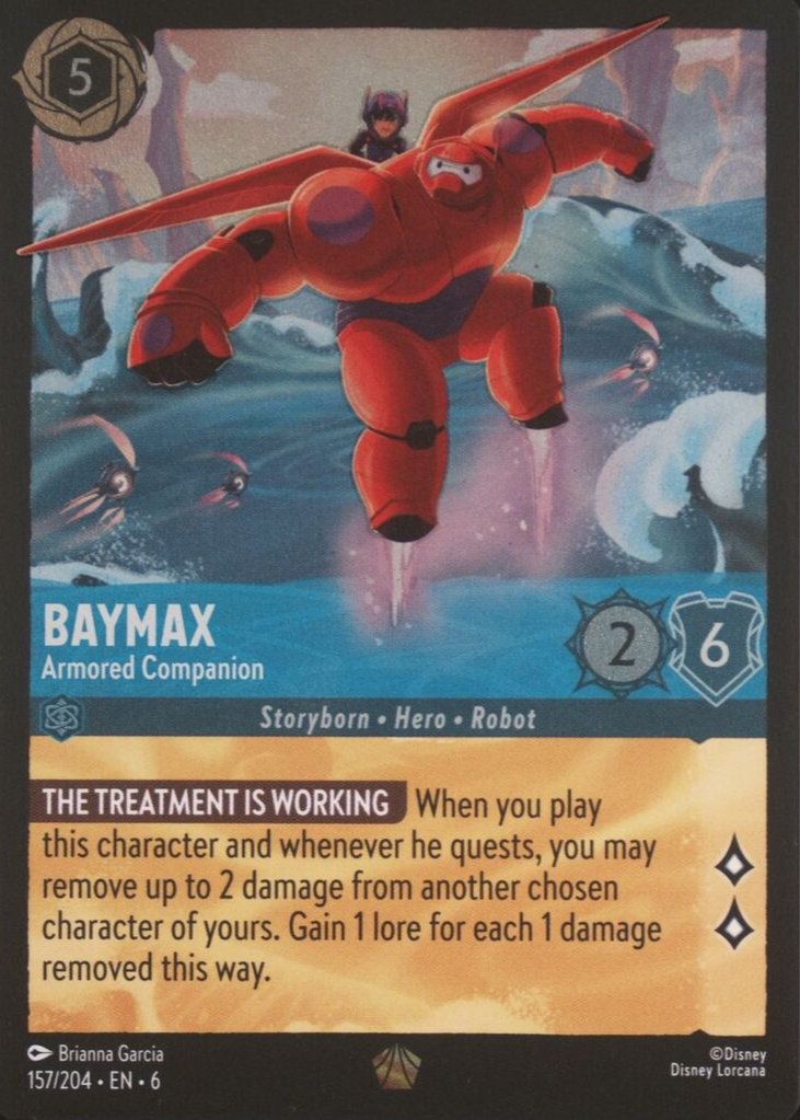 Baymax - Armored Companion Disney Lorcana Cards Price Guide