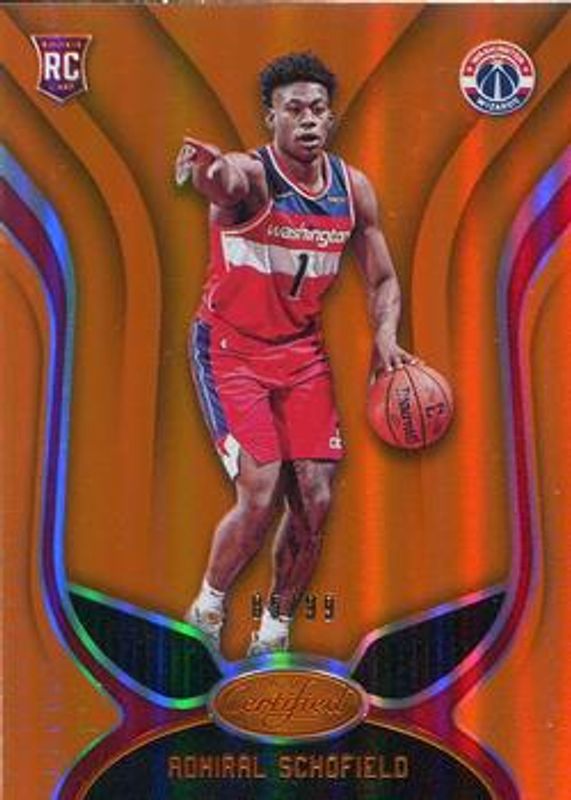 2019 Certified #183 Mirror Orange /99