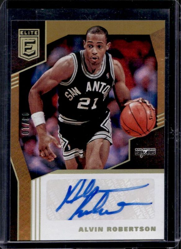 2019 Elite #ES-ARB Elite Signatures - Gold /10