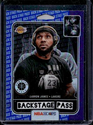 2019 Hoops #7 Back Stage Pass - Blue