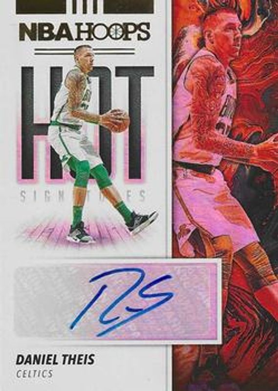 Daniel Theis 2019 Hoops #HS-DTH Hot Signatures RAW