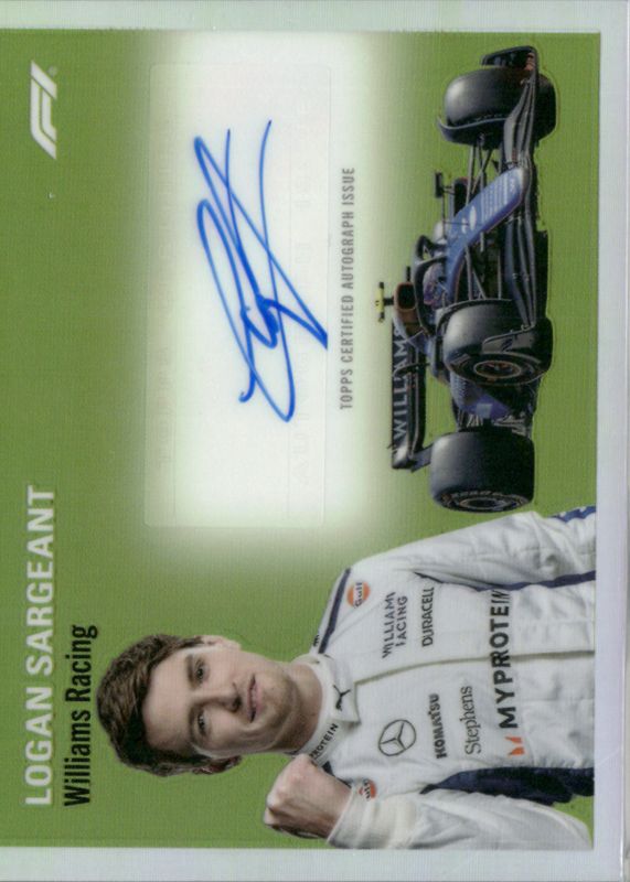 2024 Topps Chrome Formula 1 #1954-SAR 1954 Topps Signatures