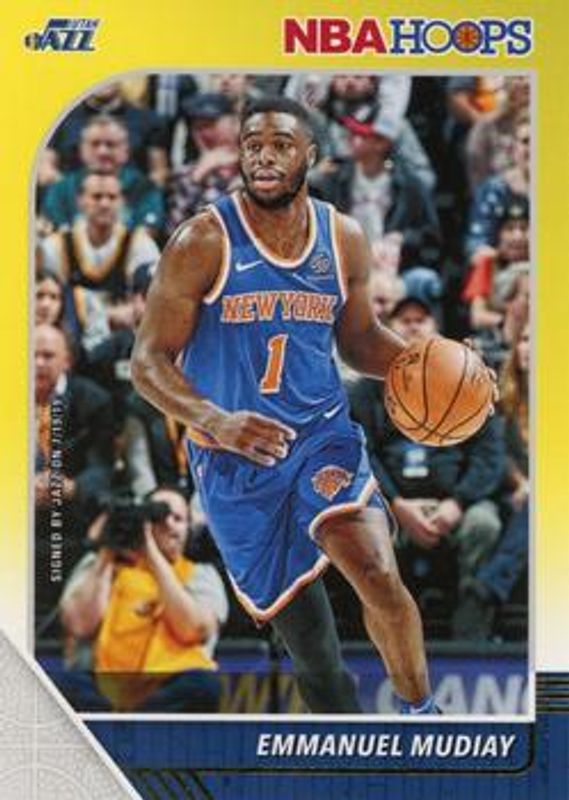 2019 Hoops #124 Yellow