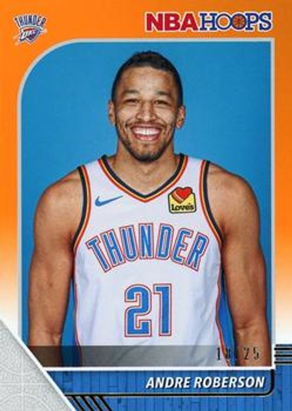 2019 Hoops #134 Orange /25