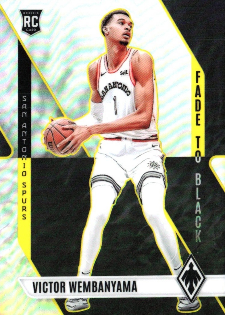 Victor Wembanyama 2023 Phoenix #11 Fade to Black - Silver Price
