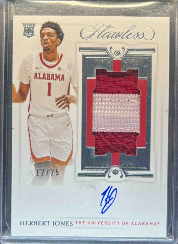 Herbert Jones 2022 Flawless Collegiate #139 2021 Update /12021 RAW