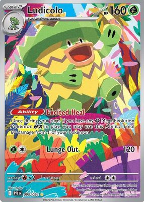 2025 Mega Evolution: Phantasmal Flames #95/94 Illustration Rare