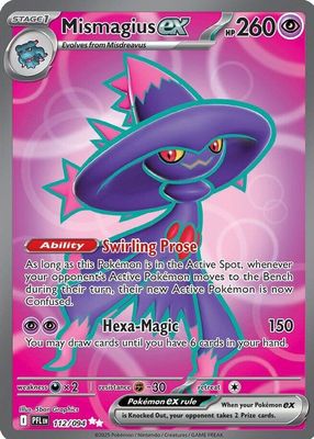 2025 Mega Evolution: Phantasmal Flames #112/94 Ultra Rare (Full Art)