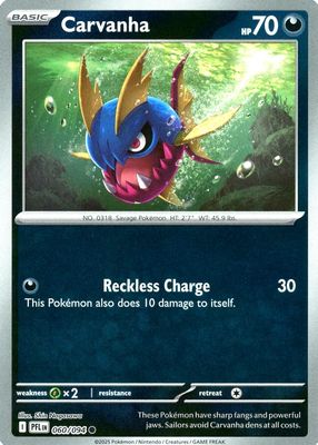 2025 Mega Evolution: Phantasmal Flames #60/94 Reverse Holo