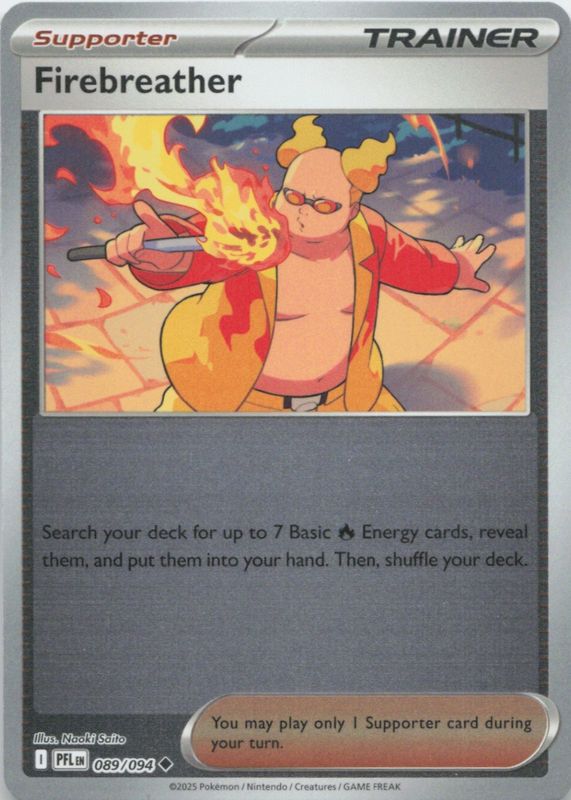 2025 Mega Evolution: Phantasmal Flames #89/94 Reverse Holo