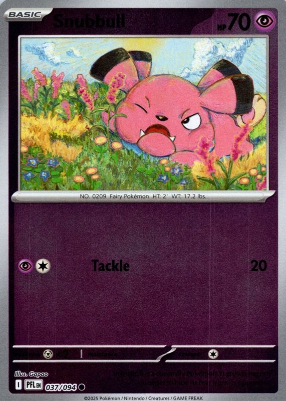 2025 Mega Evolution: Phantasmal Flames #37/94 Reverse Holo