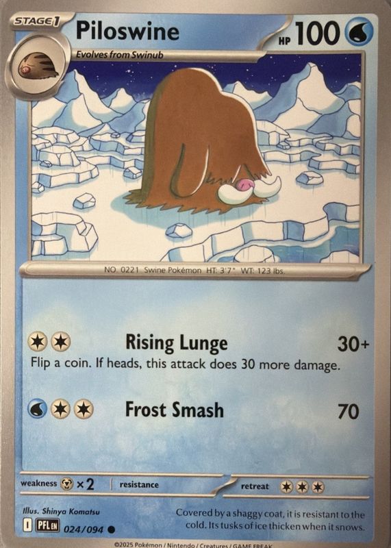 2025 Mega Evolution: Phantasmal Flames #24/94 Base