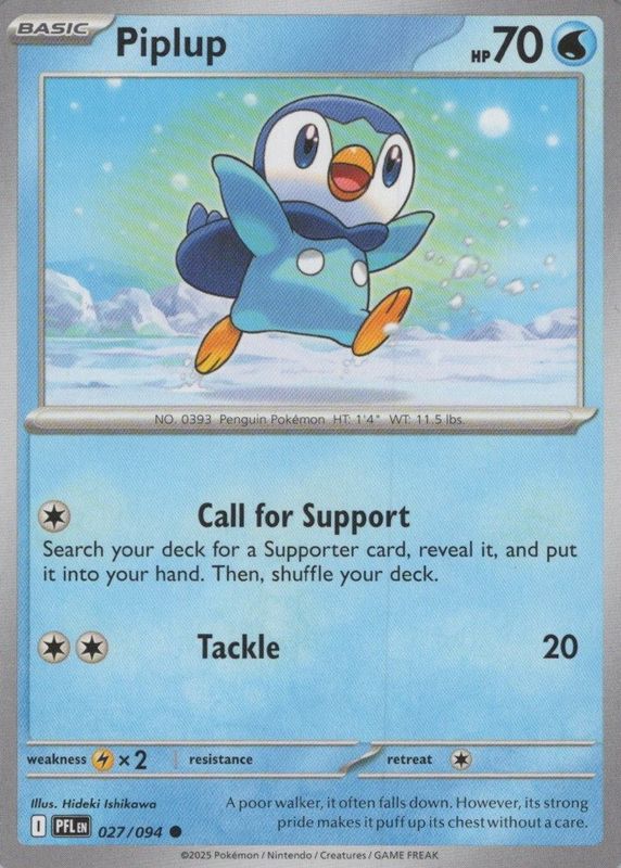 all piplup pokemon cards Card Dawn SAR AR set M2 Inferno X Japanese GLIT Japanese Hobby Shop Water Water Piplup 2025 Mega Evolution: Phantasmal