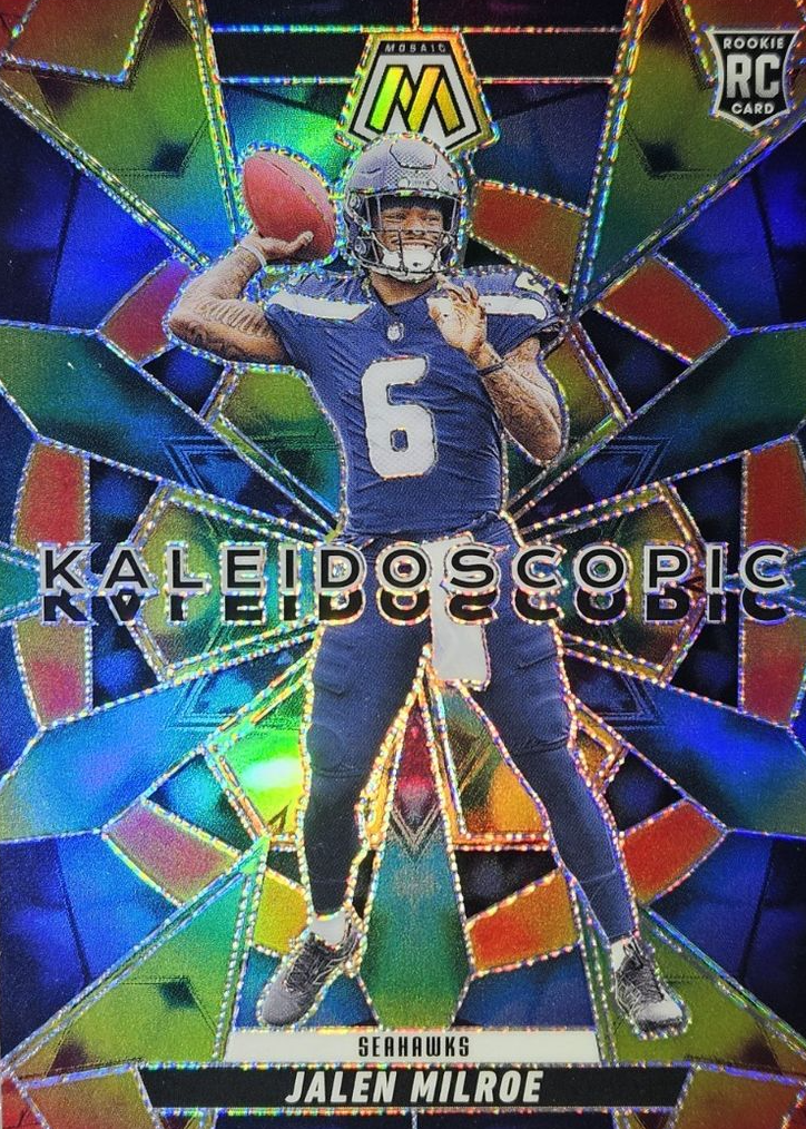 Jalen Milroe 2025 Mosaic #19 Kaleidoscopic /(SSP) Price Guide
