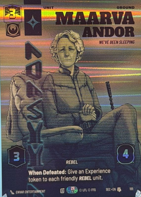 2025 Secrets of Power #1111 Prestige Foil