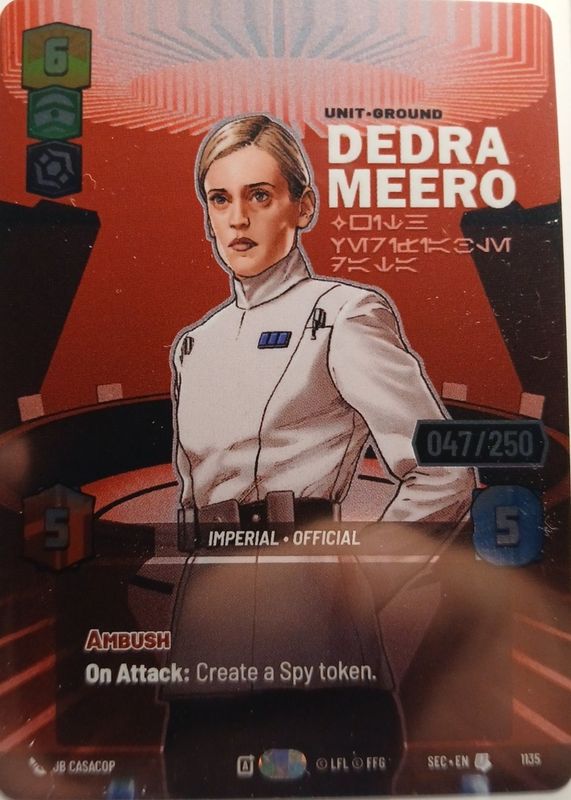 2025 Secrets of Power #1135 Prestige Serialized /250