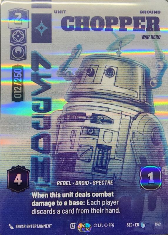 2025 Secrets of Power #1147 Prestige Serialized /250