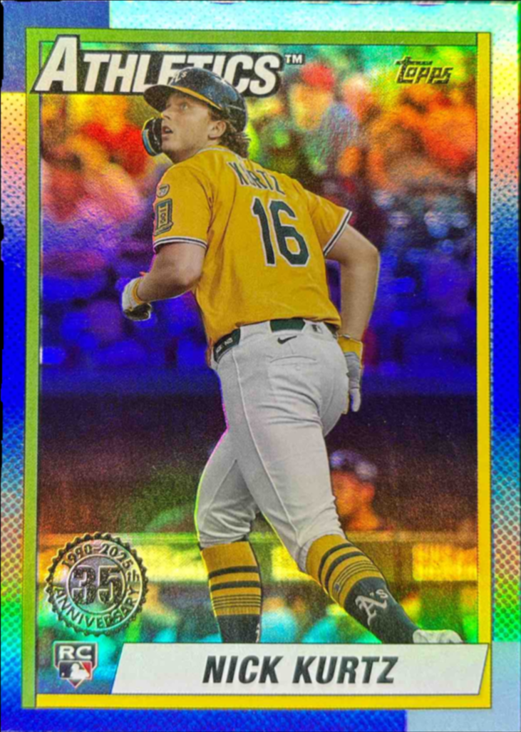 Nick Kurtz 2025 Topps Update #U90-17 1990 Topps Price Guide