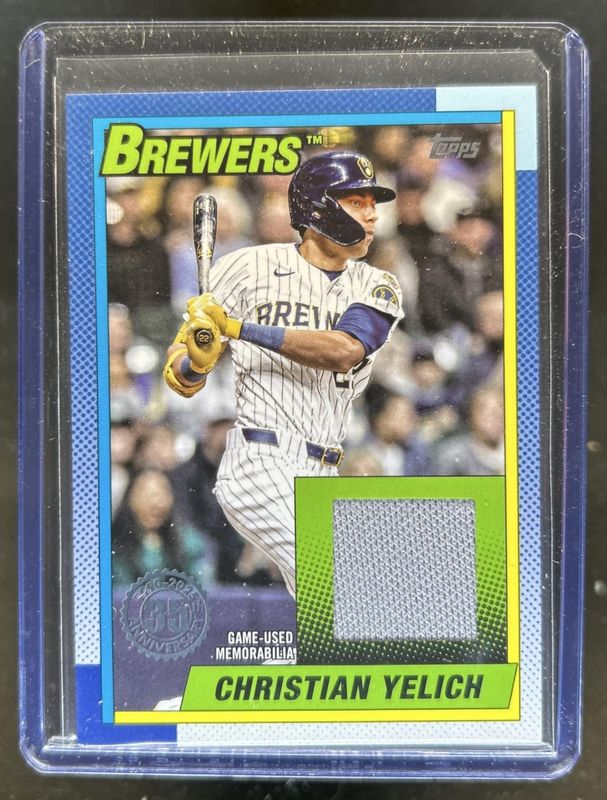 2025 Topps Update #90RU-CY 1990 Topps Relic