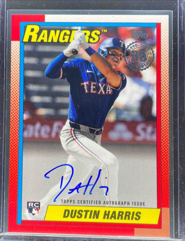 2025 Topps Update #90B2-DHA 1990 Topps Autographs
