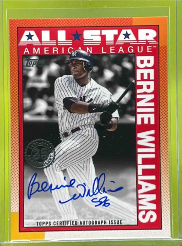 2025 Topps Update #90AS-BWI 1990 Topps All-Star Autographs /50