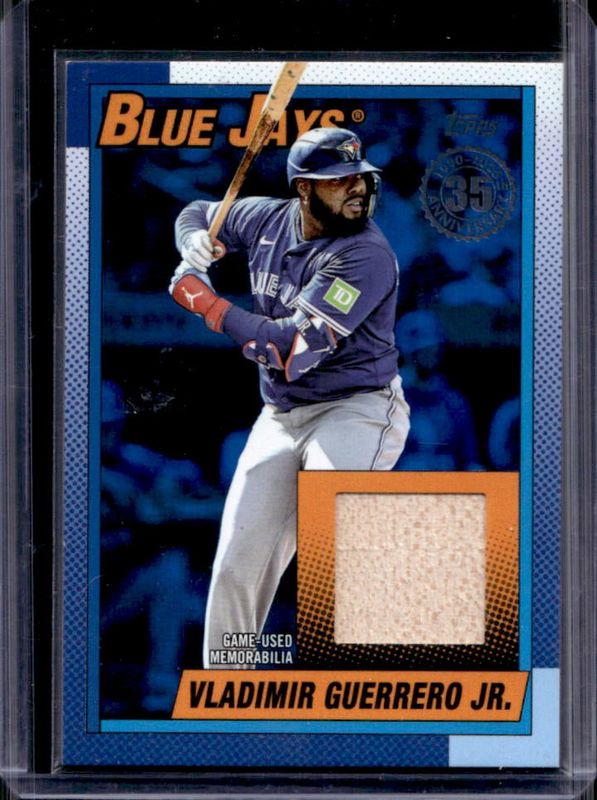 2025 Topps Update #90RU-VG 1990 Topps Relic - Blue /150