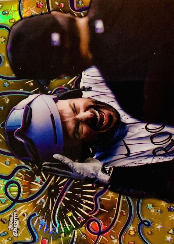 Kris Bryant 2024 Topps Chrome Update #CELE-7 Celebracion - Gold Refractor /50 RAW