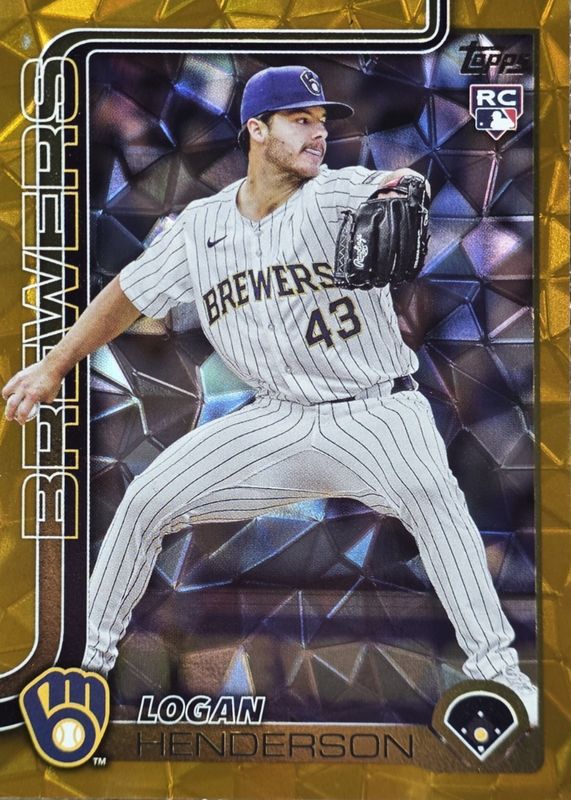2025 Topps Update #US137 Gold Diamante Foil /50