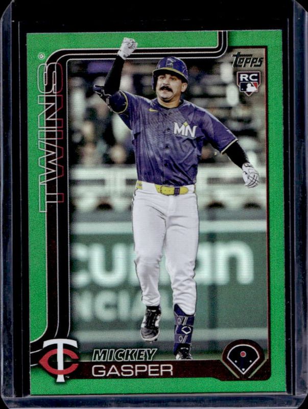2025 Topps Update #US291 Green Rainbow Foil /99